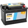 Kép 1/4 - EXIDE Excell 74Ah jobb+ EB740 akkumulátor