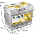 Kép 2/5 - Varta Dynamic AGM 60Ah Start-Stop jobb+ 560901068K262 akkumulátor