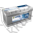 Kép 2/5 - Varta Dynamic SLI 110Ah jobb+ 610402092K262 akkumulátor