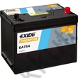 Kép 1/4 - EXIDE Premium 75Ah jobb+ EA754 akkumulátor