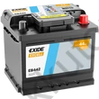 Kép 1/4 - EXIDE Excell 44Ah jobb+ EB442 akkumulátor