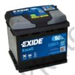 Kép 1/4 - EXIDE Excell 50Ah bal+ EB501 akkumulátor