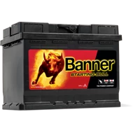 Banner Starting Bull 62Ah jobb+ 56219 akkumulátor Banner Starting Bull 62Ah jobb+ 56219 akkumulátor