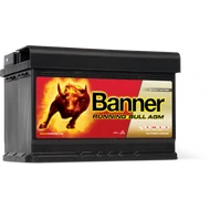 Banner Running Bull AGM  70Ah jobb+ 57001 akkumulátor Banner Running Bull AGM  70Ah jobb+ 57001 akkumulátor