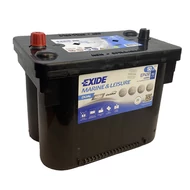EXIDE EP450 bal + munka akkumulátor