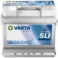 Varta Dynamic SLI 52Ah jobb+ 552401052K262 akkumulátor alacsony