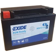 Exide 12V 8Ah AGM 12-7.5 bal+ akkumulátor Exide 12V 8Ah AGM 12-7.5 bal+ akkumulátor
