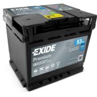 EXIDE Premium 53 Ah jobb+ EA530 akkumulátor