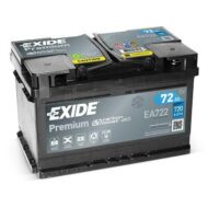 EXIDE Premium 72 Ah jobb+ EA722 akkumulátor