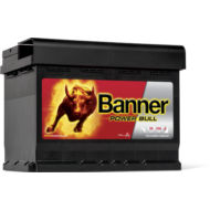 Banner Power Bull 62 Ah jobb+ P6219 akkumulátor