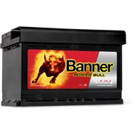 Banner Power Bull 74Ah jobb+ P7412 akkumulátor