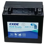 Exide 12V 12Ah AGM 12-12 bal+ akkumulátor Exide 12V 12Ah AGM 12-12 bal+ akkumulátor