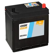 Exide Excell 35Ah jobb+ vékony sarus akkumulátor EB356A Exide Excell 35Ah jobb+ vékony sarus akkumulátor EB356A