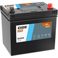 EXIDE Start-Stop 60Ah jobb+ EL604 akkumulátor