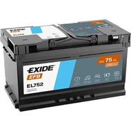 EXIDE Start-Stop 75Ah jobb+ EL752 akkumulátor EXIDE Start-Stop 75Ah jobb+ EL752 akkumulátor