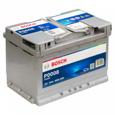 Bosch Power Line 74Ah jobb+ 0092P00080 akkumulátor