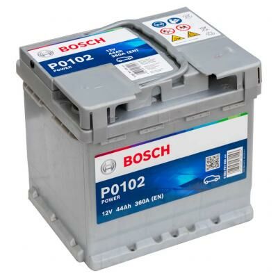 Bosch Power Line P0102 44 Ah jobb+ 0092P01020  akkumulátor
