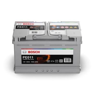 Bosch Power EFB 80 Ah jobb+ 0092PE0110 akkumulátor