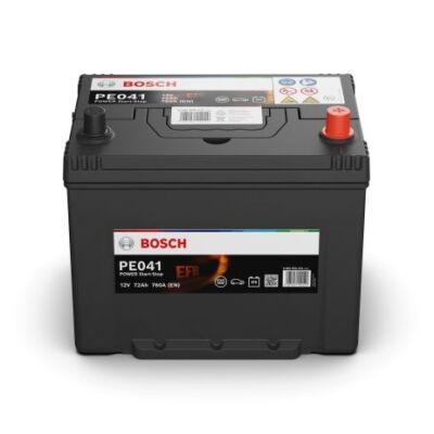Bosch Power EFB 72Ah jobb+ 0092PE0410 akkumulátor