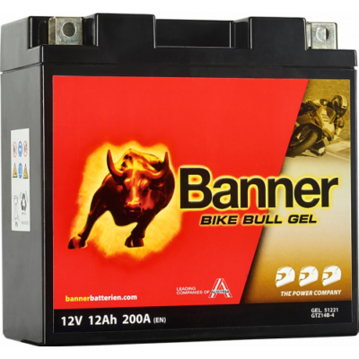 Banner Bike Bull GEL AGM+SLA 12 V 12 Ah  (GTZ14B-4 ) akkumulátor