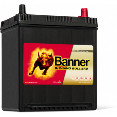 Banner Running Bull EFB 38Ah jobb+ (vékony sarus) 53815 akkumulátor