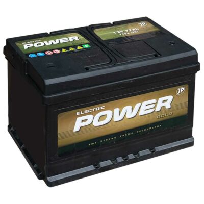 Electric Power 77 Ah Premium Gold SFT jobb+ akkumulátor