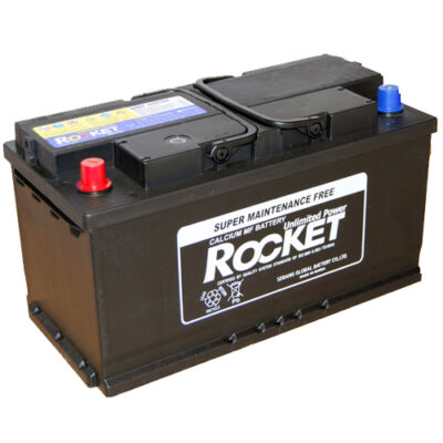 Rocket 100 Ah bal+ SMF60044R akkumulátor