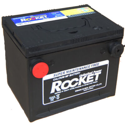 Rocket 66 AH bal+ oldalcsatlakozós SMF75-710 akkumulátor