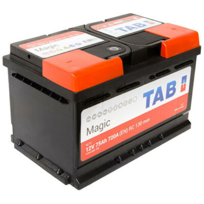 TAB Magic 75Ah jobb+ 57510 akkumulátor