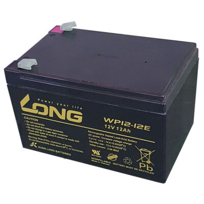 Long 12V 12Ah WP12-12E akkumulátor