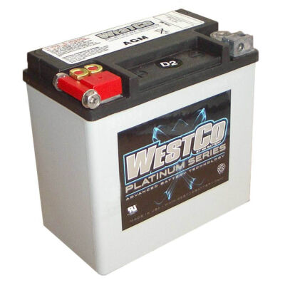 WestCo WCP14 12 AH AGM Bal+ (YTX14-BS, YTX16-BS, YB16B-A) akkumulátor