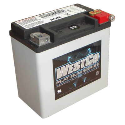 WestCo WCP14L 12 AH AGM Jobb+ (YTX14L-BS) akkumulátor