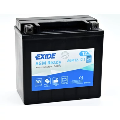 Exide 12V 12Ah AGM jobb+ AGM12-12.1 akkumulátor