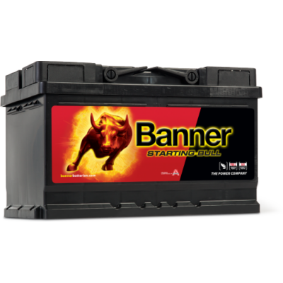 Banner Starting Bull 70 Ah jobb+ 57044 akkumulátor
