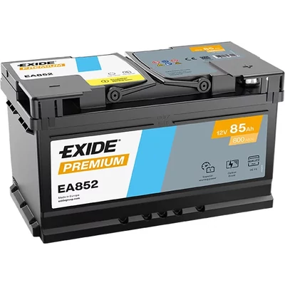 EXIDE Premium 85Ah jobb+ EA852 akkumulátor