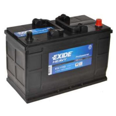 EXIDE 110 Ah jobb+ akkumulátor (IVECO, talpas) EG1102