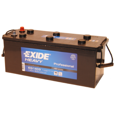 EXIDE 140 Ah bal+ akkumulátor EG1403