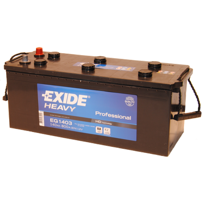 EXIDE 140 Ah bal+ akkumulátor EG1403