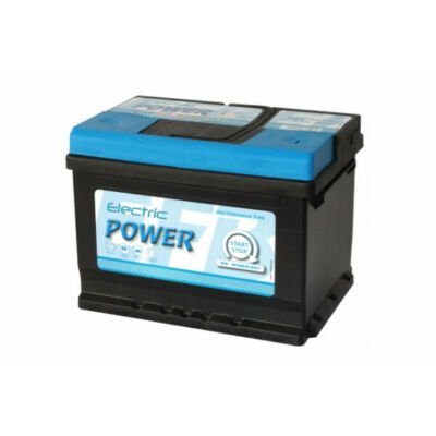 Electric Power 60Ah Start-Stop EFB jobb + akkumulátor