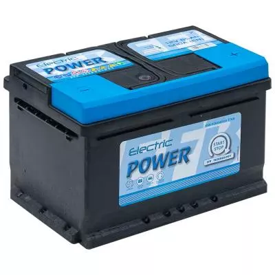 Electric Power 65Ah Start-Stop EFB jobb + akkumulátor