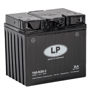 Landport 12V 30Ah AGM+SLA jobb+ ( Y60-N30-3 ) akkumulátor