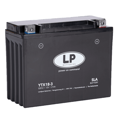 Landport 12V 21Ah AGM+SLA jobb+ ( YTX18-3 ) akkumulátor