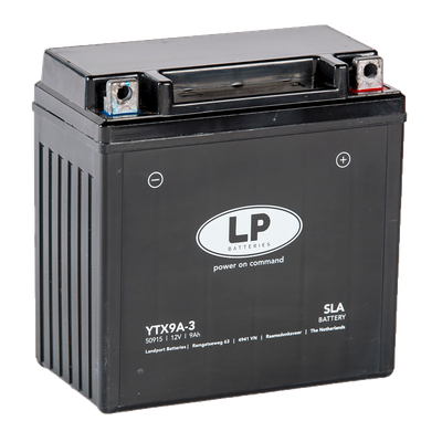 Landport 12V 9Ah AGM+SLA jobb+ ( YTX9A-3 ) akkumulátor