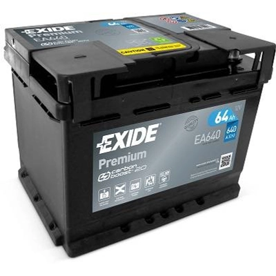 EXIDE Premium 64Ah jobb+ EA640 akkumulátor