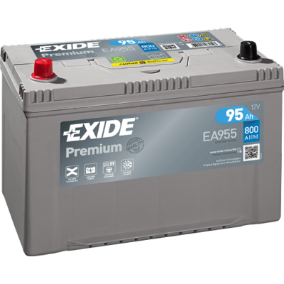 EXIDE Premium 95 Ah bal+ EA955 akkumulátor