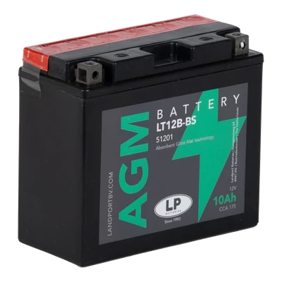 Landport 12V 11Ah AGM bal+ ( YT12B-BS/LT12B-BS ) akkumulátor