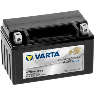 Varta Powersports AGM Active 6Ah YTX7A akkumulátor 506909009A512