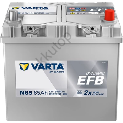 Varta Dynamic EFB 65Ah Start-Stop jobb+ 565501065K262 akkumulátor