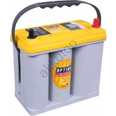 Optima Yellow Top 38Ah jobb+ (vékony sarus)  spirálcellás akkumulátor