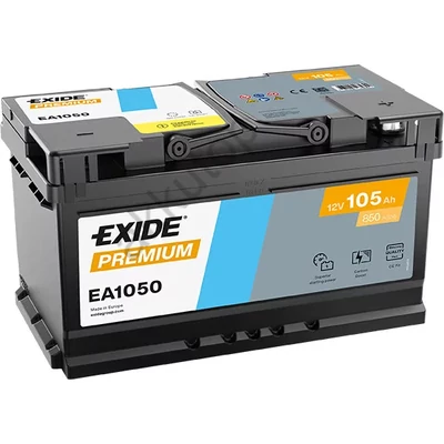 EXIDE Premium 105Ah jobb+ EA1050 akkumulátor